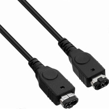 2 stk. 1,2 m 2 Players Link-kabel tilslutningsledning kompatibel med Nintendo Gameboy Advance / GBA SP