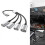 Multi-USB-2.0-Host-Stromverteilerkabel, USB-auf-USB-Stecker-Buchse-Adapterkabel 5
