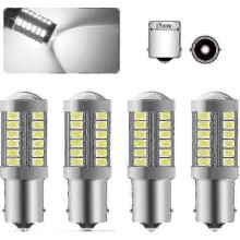 1156ba15s P21w LED-polttimo erittäin kirkas valkoinen 6000k 5630 33 SMD peruutusvalo pysäköinti takasumuvalo polttimo