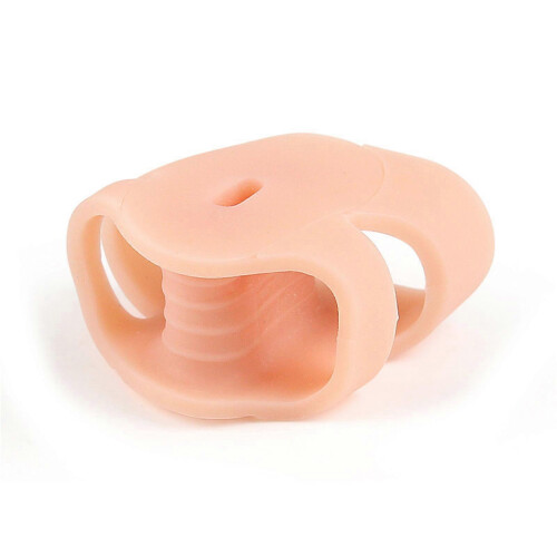 Bunion Corrector Toe Separator With Dual Holes Soft Silicone Bunion Protection