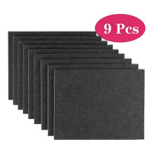 9pcs Furniture Felt Self Adhesive Cuttable Felt Chair Anti Scratch Floor Protectors Furniture Pads