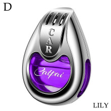 6 Pcs Abs Car Fragrance Diffuser Set Long Lasting Solid Perfume Air Freshener for Vehicle Interior Odor Removal