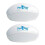 2pcs Egg-Shaped Pedicure Remover Household Callus Trimming Tool 1