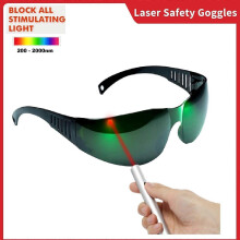 Gafas protectoras láser Lentes de seguridad Gafas protectoras 532 755 1064nm Nd Yag IPL Fpv IR Depilación dental Radiación De