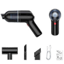 Aspirapolvere per auto senza fili ricaricabile, elevata potenza di aspirazione 8000 Pa, batteria da 2200 mAh.