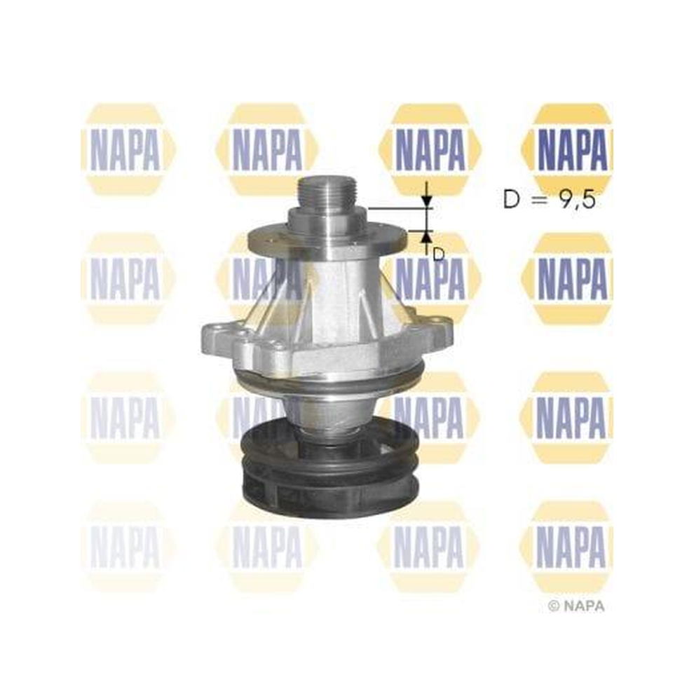 Water Pump fits BMW 330 E46 3.0 00 to 06 Coolant NAPA 11511433712 11511433828 - Image 14
