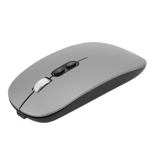 2,4 GHz trådløs genopladelig mus, lydløs, ergonomisk computer, optisk mus til hjemmekontor
