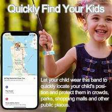 Wasserdichtes Armband für AirTag für Kinder mit verstecktem GPS-Tracking, verstellbares Silikonarmband, Sternenhimmel-Rosa