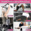 Exercise Loop Bands 3 Pack, Long Cloth Resistance Bands compatible with Pull Ups & Gym Workouts 4