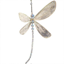 Dragonfly Crystal Suncatcher Hanging Crystal Suncatcher for Garden Wedding Car Decor