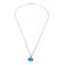 Necklace Sky Blue Glazed Eyes Turkey Wicked Eye Pendant for Clothing Decoration Gift Giving