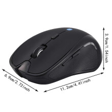 Trådløs mus M705 Pro V2 910-004654 A 60 Bluetooth Trådløs Bluetooth 3.0 Til bærbar computer Tablet Computertilbehør Sort