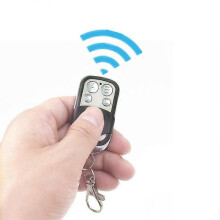 KT01-4 ABCD 4 Kanaler Trådløs Kopiering RF Fjernbetjening 433MHz Elektrisk Port Garageport Duplikator