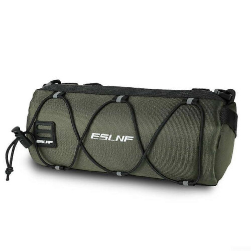 Bike Handlebar Bag With Shoulder Strap Design For Convenient Carrying Options Fits Most Handlebars