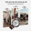 Vrijetijdsmode Glazen Heren Quartz Horloge 5