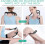 Shiatsu Deep Tissue Neck Massager with Heating Function, Adjustable Intensity, Ergonomic Design, Portable for Home Use 2