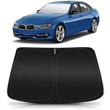 Osłona przeciwsłoneczna na przednią szybę samochodu kompatybilna z BMW F30/F31/F80 seria 3/M3 2013-2018 - składana, o