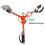 Wind-Powered Bird Repeller with Reflective Mirrors for Protecting Fruit Trees and Gardens, Easy Clip-On Installation 5