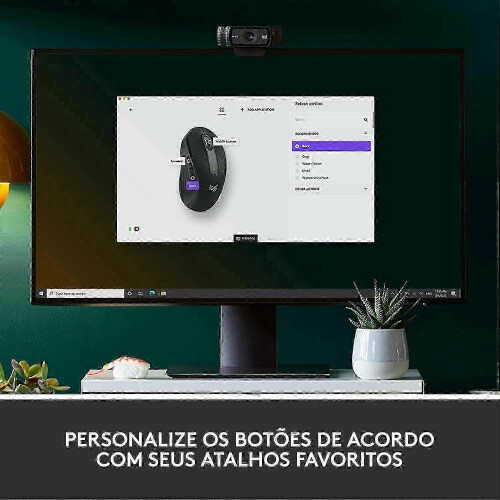 Original Logitech M650 Bluetooth Wireless Mouse Silent Clicks for PC/Mac/Multi-Device/Chromebook Office Laptop Sensor Technology 2