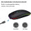 Mouse wireless a LED con Bluetooth, mouse wireless ricaricabile a doppia modalità con LED_WYT 4
