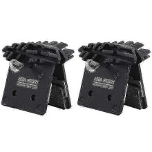 2x Ice Tech harpiks skivebremseklosser for sykler - hydraulisk kjøling, kompatible med SLX, Deore, XTR Walkbee F24