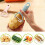 1 Pc Ceramic Peeler with Ergonomic Pp Handle Rotating Blade for Fruits Vegetables Kitchen Tool 2