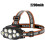 Headlamp Flashlight 8 Leds Bright USB Rechargeable Headlight with 2 Batterys 4 Light Modes Waterproof Head Lamp for Outd 2