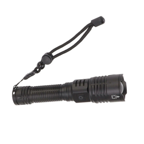 2 Pcs High-Powered Rechargeable Flashlight XHP70 LED Type-C Memory Function Durable Aluminium Alloy Portable Torch No Batter 1