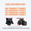 Dog Muzzle Breathable Mesh for Short Snout Dogs Prevent Biting Barking 5