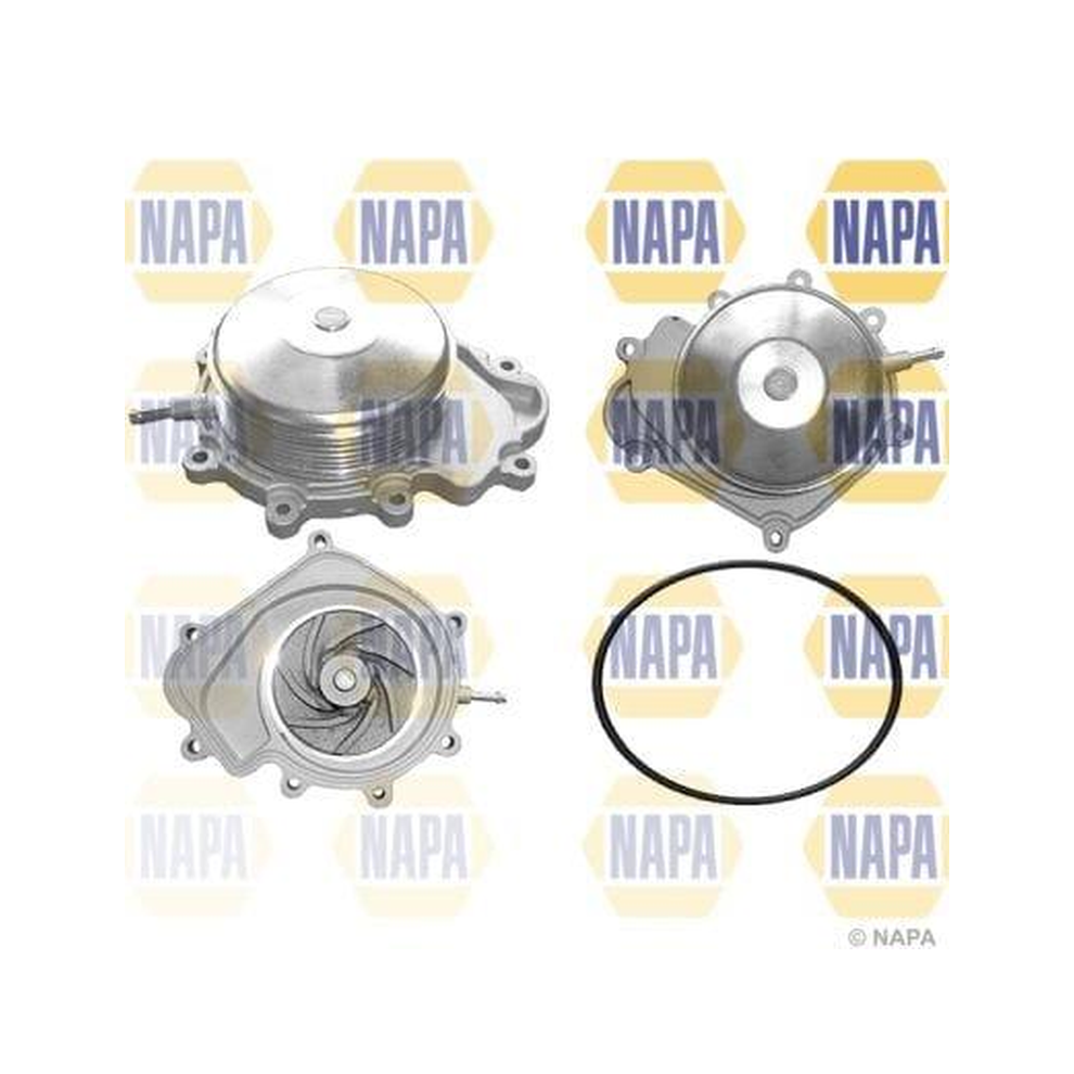 Engine Cooling Water Pump Without Housing Fits Mercedes-Benz NAPA NWP1345 - Image 8