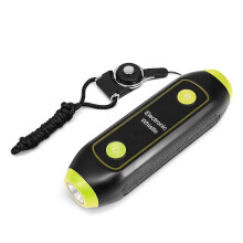 Elektronisk handhållen elektrisk visselpipa med snodd SOS-lampa för tränare, domare, idrottslärare