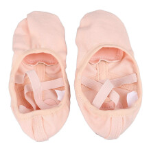 Kid Girl Ballet Slippers Soft Elastic Breathable Toddler Children Dance Shoes for Stage Performance