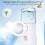 Eye Mist Sprayer - Gesichtsdampfer & Augendampfer | Nutrient-Rich Hydration Tool for Dry Eyes | White 1
