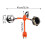 Wind-Powered Bird Repeller with Reflective Mirrors for Protecting Fruit Trees and Gardens, Easy Clip-On Installation 4