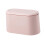 Mini Waste Bin, Universal Small PP Waste Bin for Office (Pink) 1
