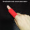 10 Pieces Fingertip Sleeve Hand Joint Protector Compression Brace Protective Sleeves Sporting Exercising Basketball, Red Ref: 3200 2