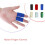 10 Pieces Fingertip Sleeve Hand Joint Protector Compression Brace Protective Sleeves Sporting Exercising Basketball, Red Ref: 3200 3
