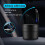 1 Pcs Flip Cover Mini Ashtray with Interior Led Light Abs Shell Metal Liner for Car Table Use 2
