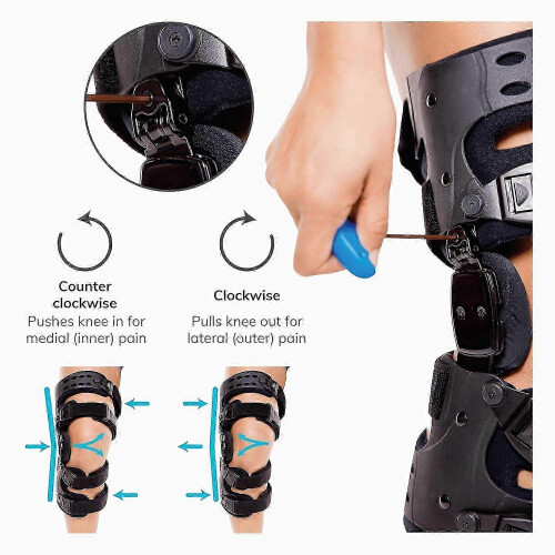 Unloader Knee Brace for Osteoarthritis - Support for Bone on Bone Pain 2