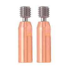 2 buc duză gât imprimantă 3D din aliaj de Ti, cupru, bimetal pentru Ender 3 3 V2 3 Pro Hotend 1,75 mm diametru