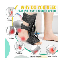 Ny 2 stk. plantar fasciitt nattskinne, lindring av plantar fasciitt, akillessenebetennelse