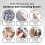 Self-Care Brush for Cats - Light Gray, Wall-Mountable, Suitable for Corners and Flat Surfaces, Durable Design 3