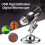 Lab Microscope Accessories 1600X HD Digital Microscope with 8 White LED Lamps and Handheld USB Compatibility 3