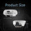 2 Pcs Welcome Lights Projection for Old S Class W221 Vito Sprinter CLS Class E Class Coupe V Class Door Lights 5