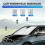 Windshield Sun Shade for BMW i3 2014-2022 Window Sunshade Sun Visor Protector Foldable Blocks UV Rays Keep Your Car Cooler 1