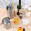 Stainless Steel Utensil Holder Set, RustResistant Kitchen Organizer for Countertop, 3 Pack Silver 5