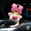 Plush Car Dashboard Decor Cute Plush Doll for Windshield Wiper Shift Handle Car Interior Decoration Fun Gift for Drivers 4