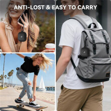 AHASTYLE WG189 Compatible For Beats Powerbeats Fit (2025) Silicone Case Integrated Earphone Protective Cover with Carabiner