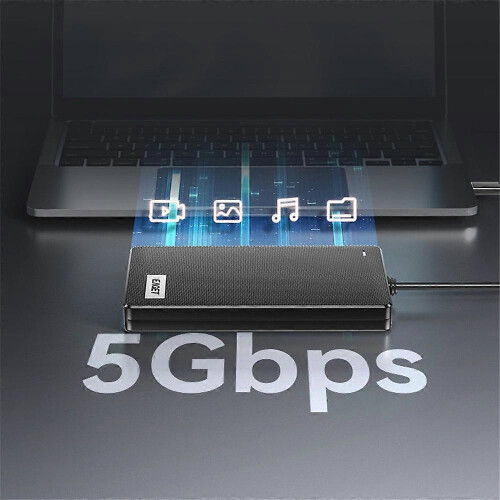 Carcasă HDD EAGET CE10 de 2,5 inci, USB 3.0, SATA, pentru hard disk extern, cu cablu USB-A 2