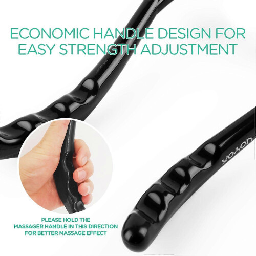 Shiatsu Deep Tissue Neck Massager with Heating Function, Adjustable Intensity, Ergonomic Design, Portable for Home Use 2
